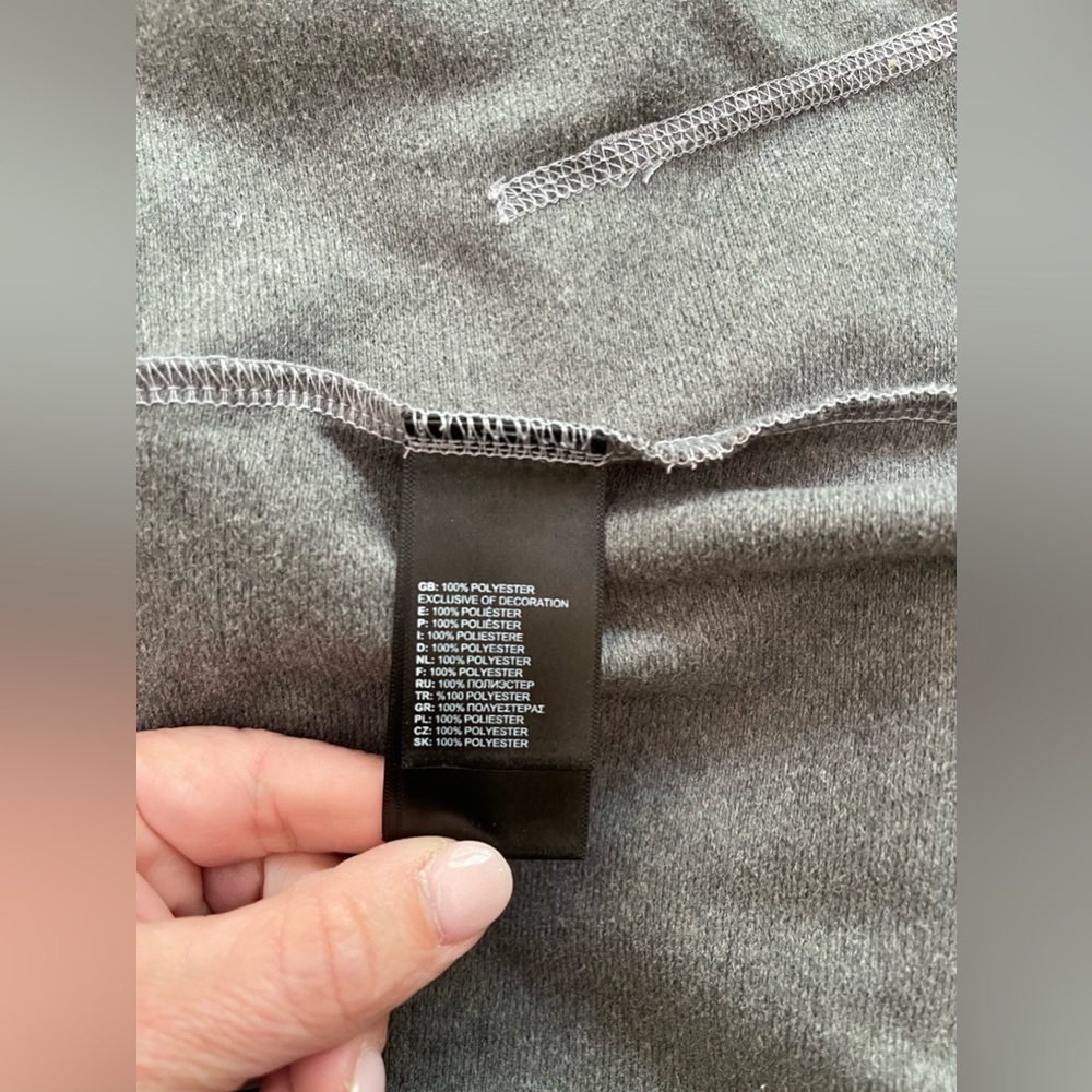 The North Face Jacket Tech Mezzaluna Full Zip Lightweight Gray Size Medium - Picture 10 of 13